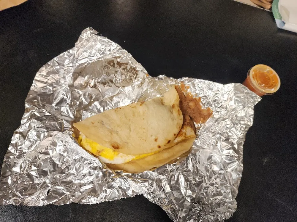 Bean and Egg Taco