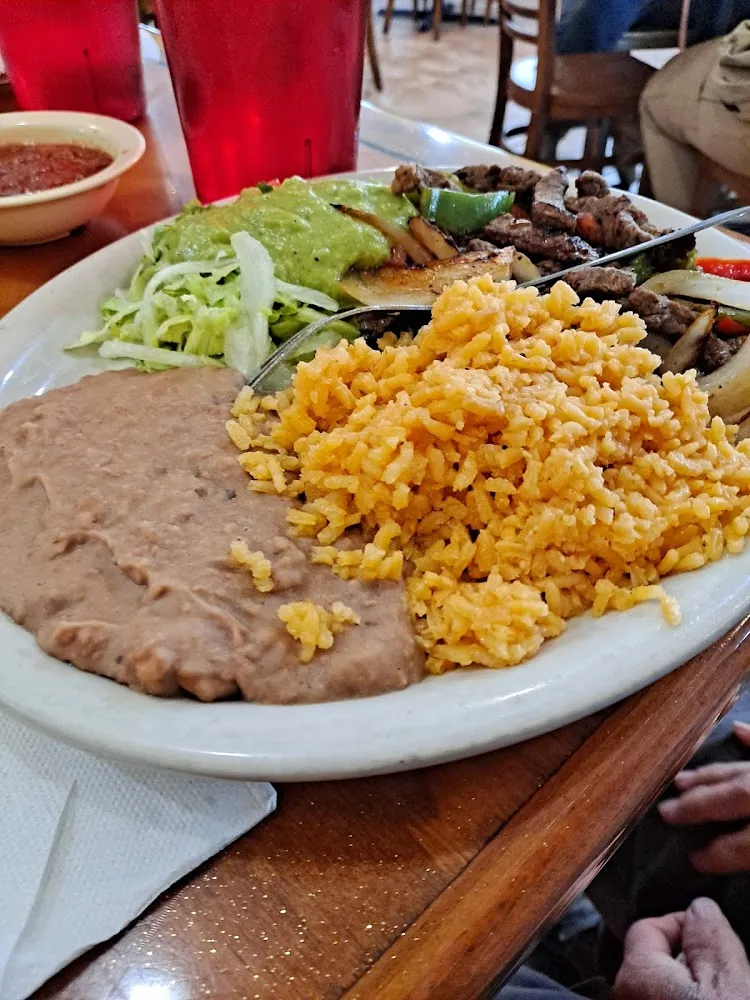 Beef Enchilada Rice & Beans